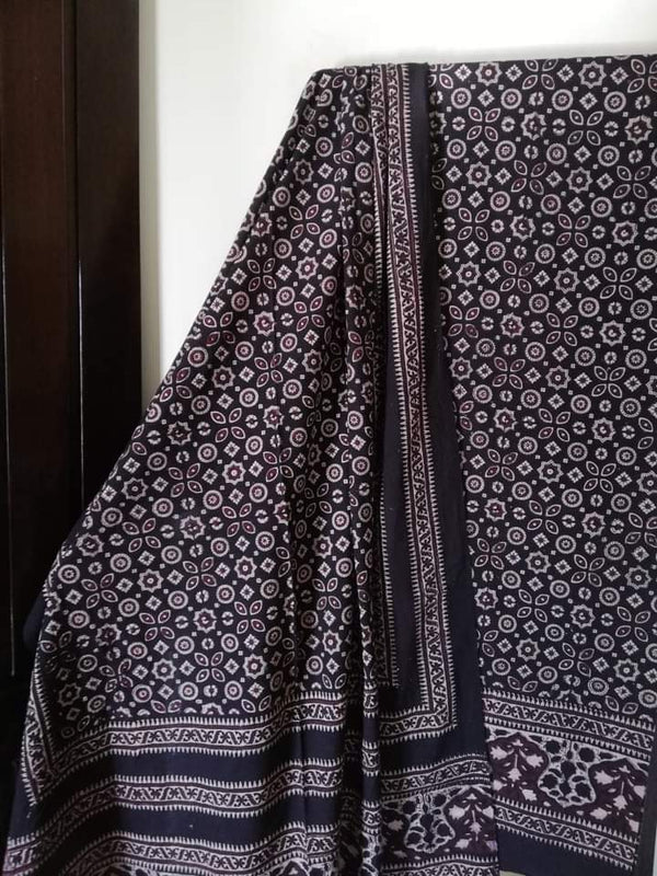 Black Floral Print