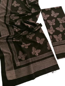 Black Butterfly Print