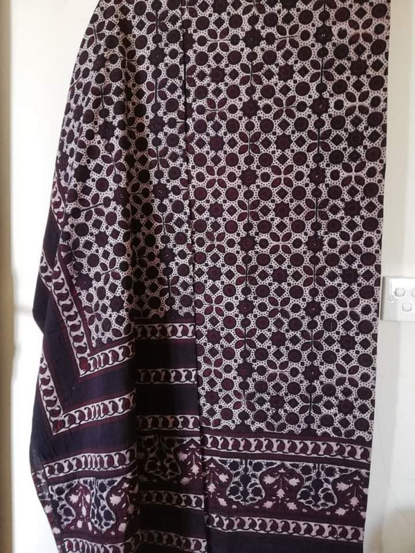Maroon And Black