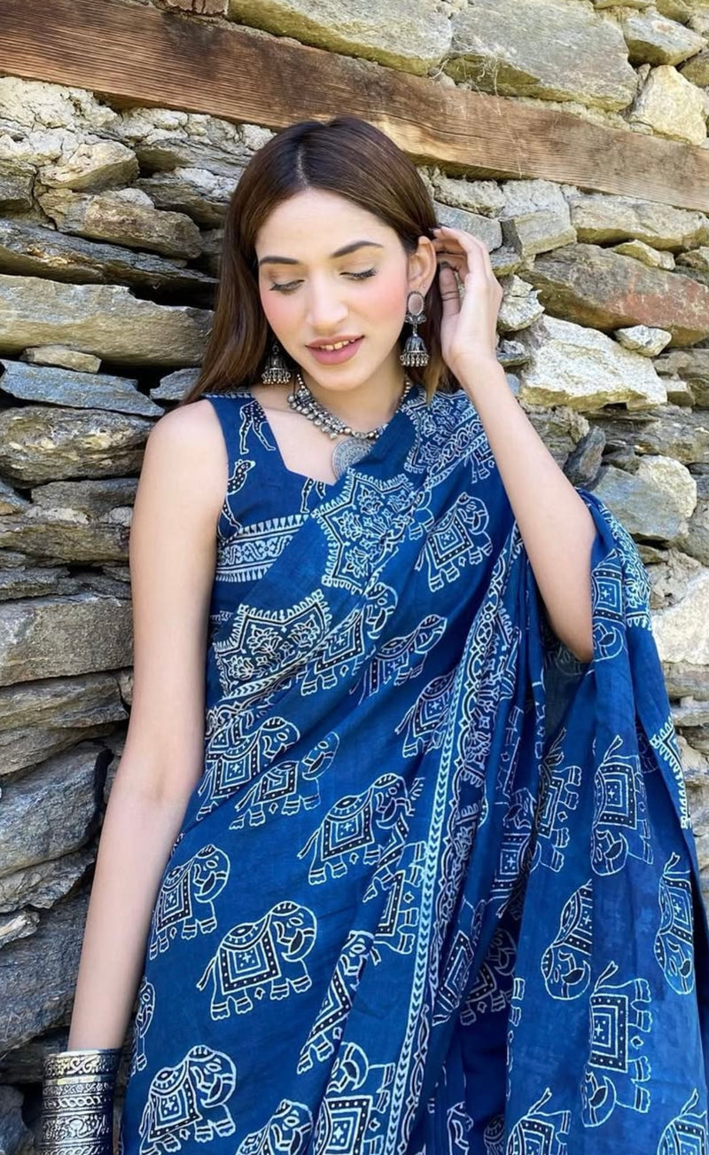 Elephant ajrak