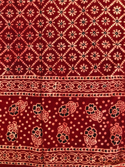 Red Print Suit