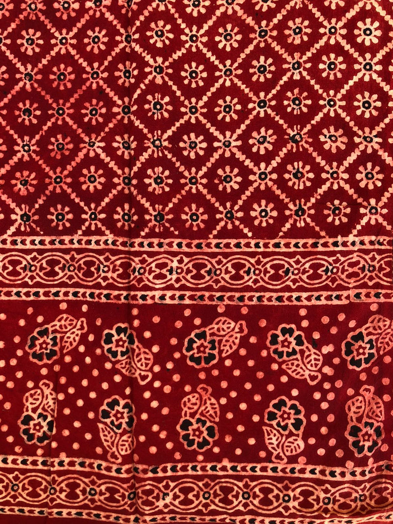 Red Print Suit